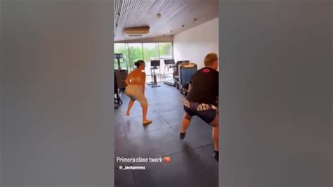 georgina gyatt|Georgina Rodriguez shows off her spectacular twerking skills.